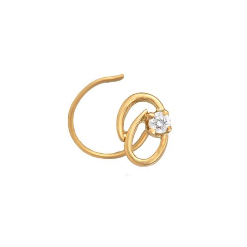 Diamond Nose Ring Online Shopping 22K Gold Nosepin