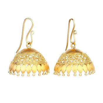 Aesthetic 18K Gold Jhumki
