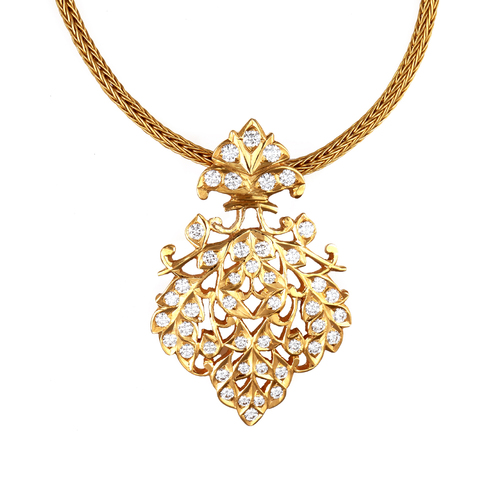 Wedding Wear Designer Diamond Pendant at Rs 250000 in Mumbai | ID:  19763095548