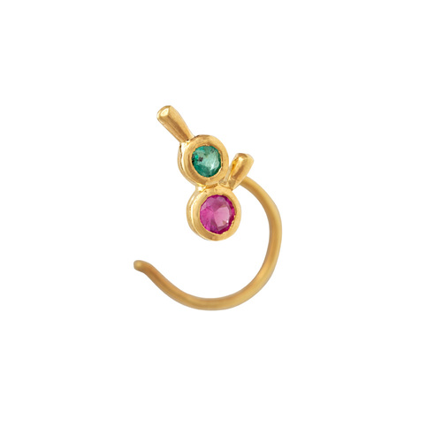 Shop 79+ Gold Nose Pin Online | Gold & Diamond Nose Pins for ...