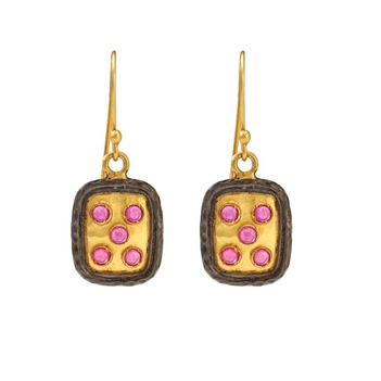 Playful Tourmaline 925 Sterling Silver Dangler Earrings