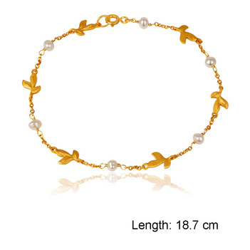 Bract Pearl 925 Sterling Silver Bracelet