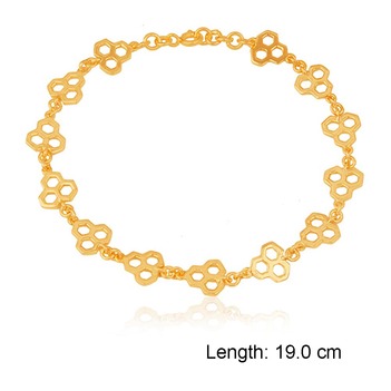 Honeycomb 925 Sterling Silver Bracelet