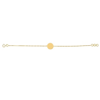 Modest 18K Yellow Gold Bracelet