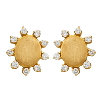 Austere Diamond Studs 