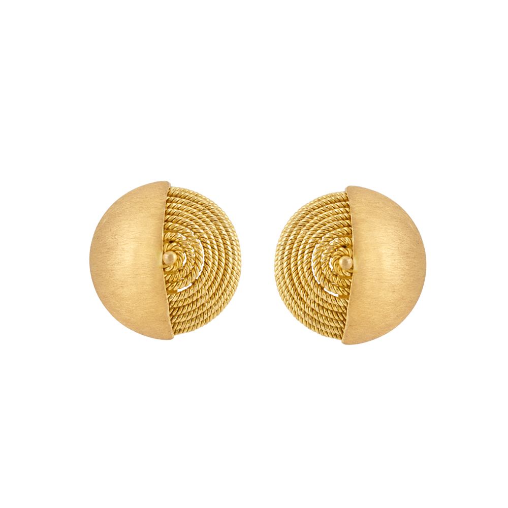 Gold studs online shopping clearance
