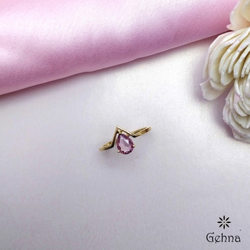 Dainty Sapphire Engagement Ring