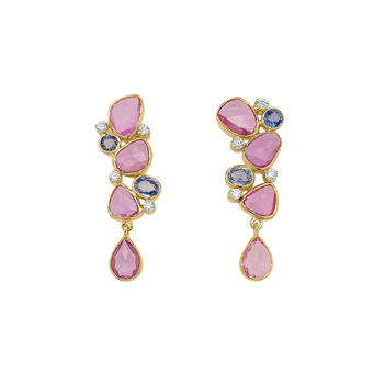 Shop 68+ Latest Diamond Bombay Screw Earrings Online, India | Gehna