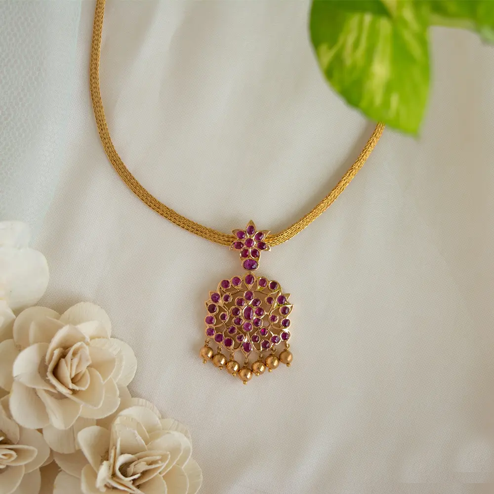Ruby Necklace Designs In Khazana Jewellery 2024 | favors.com