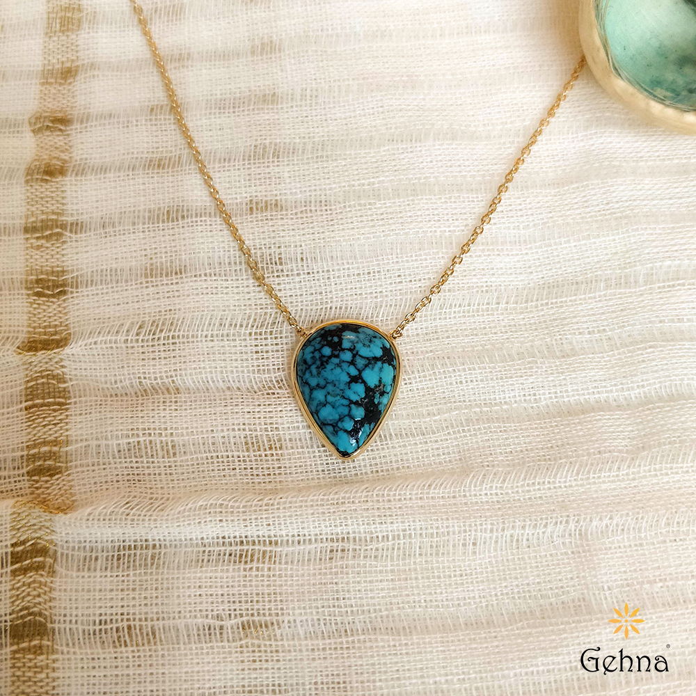 Turquoise Pendant Necklace – Cahokia Mounds