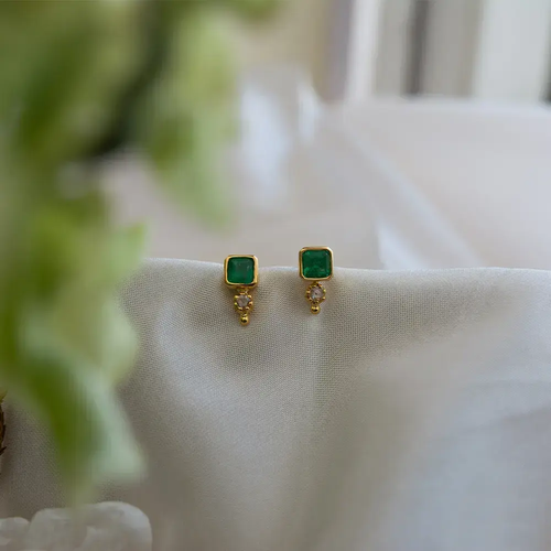 Update 126+ emerald stone earrings latest