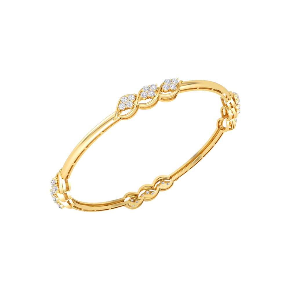 Buy 300+ Gold Bangles Online | BlueStone.com - India's #1 Online Jewellery  Brand