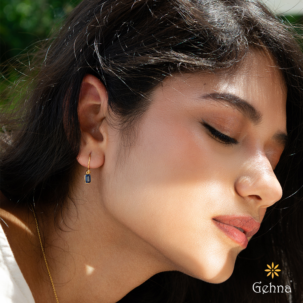 7 Gold Earrings Designs For Daily Use  ZeroKaata Studio