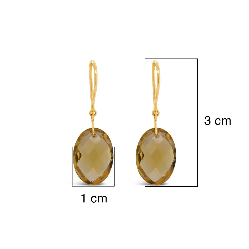 Details 219+ citrine earrings gold super hot