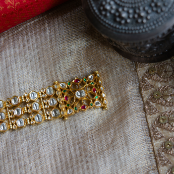 Antique Gold Polki Bridal Baahi,kalai, Wrist Jewellery, Bracelet, Indian  Pakistani Jewellery, Indian Jewelry, Asian Jewelry, Bangles - Etsy Israel